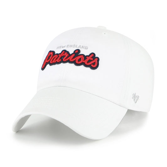 NEW ENGLAND PATRIOTS TRENDY SCRIPT '47 WOMENS CLEAN UP