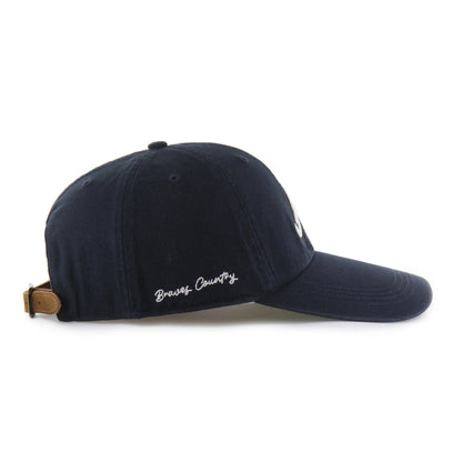 ATLANTA BRAVES CHAIN SIDE STITCH '47 CLEAN UP LONG VISOR