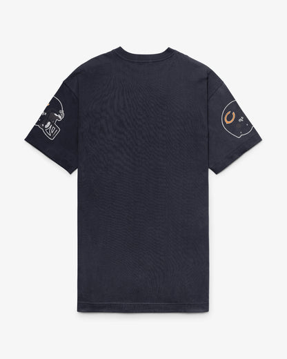 CHICAGO BEARS HISTORIC GEMSTONE SWASH '47 WOMEN'S T-SHIRT DRESS