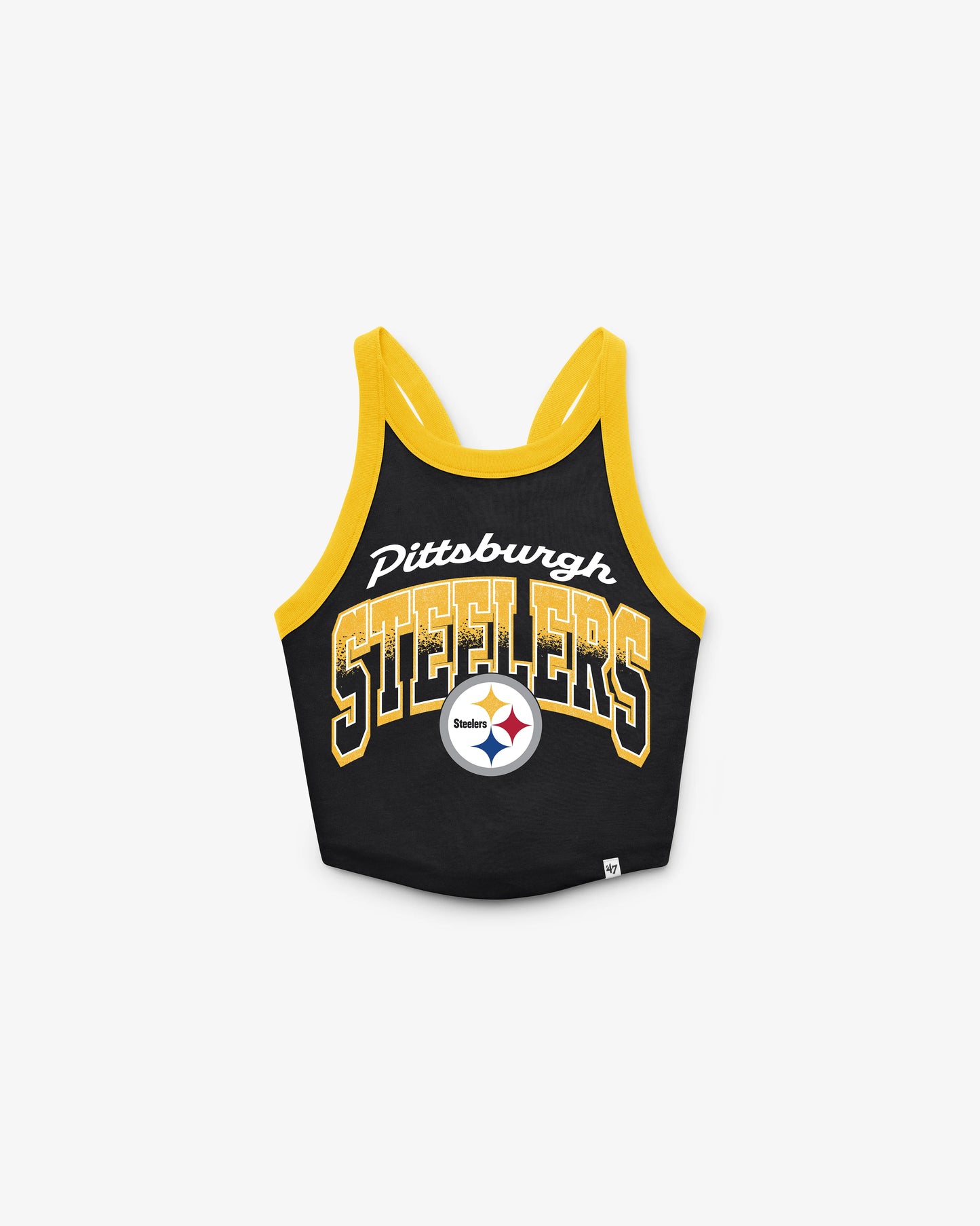 PITTSBURGH STEELERS SHIMMER SHADOW '47 WOMEN'S SPORTY TANK