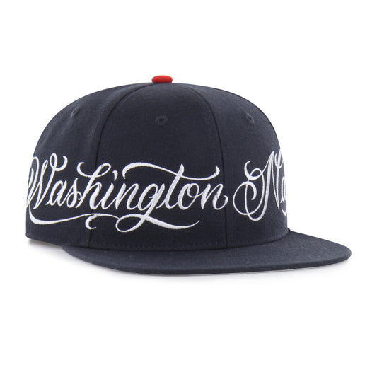 WASHINGTON NATIONALS MISTER CARTOON WRAP SCRIPT '47 CAPTAIN