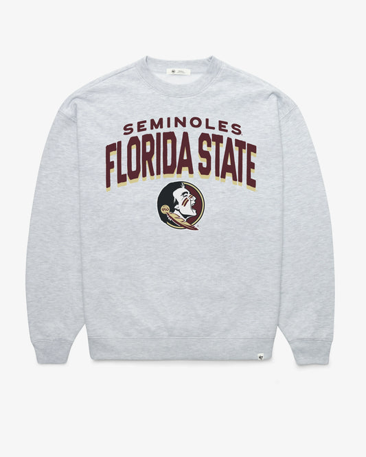 FLORIDA STATE SEMINOLES CAMPUS ARCH CLOUD '47 OVERSIZED CREW WOMENS