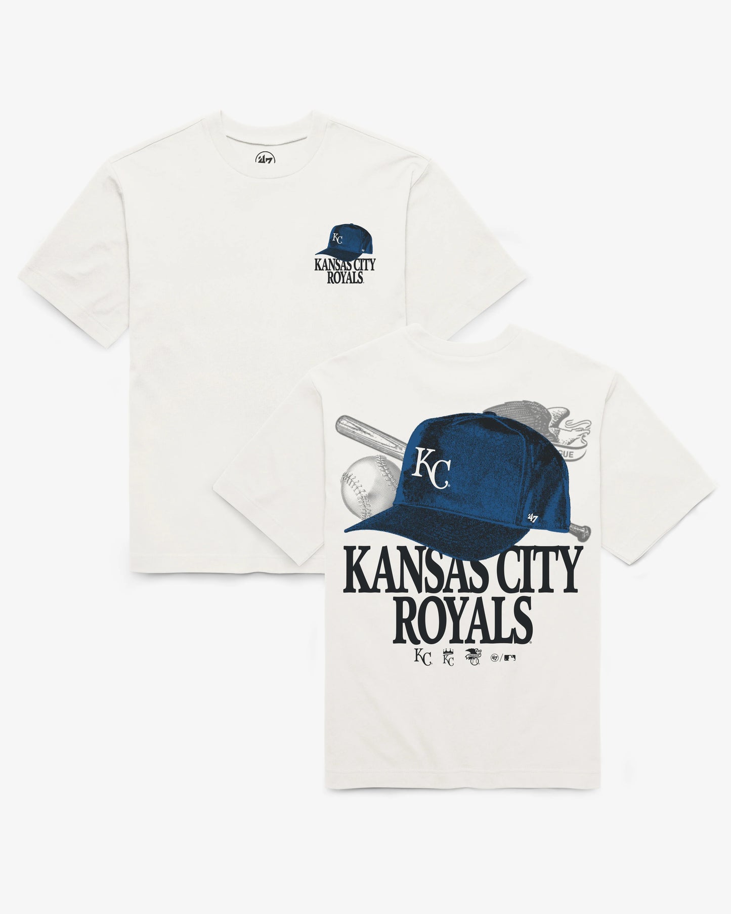 KANSAS CITY ROYALS IN THE PAPER '47 FOUNDATION TEE