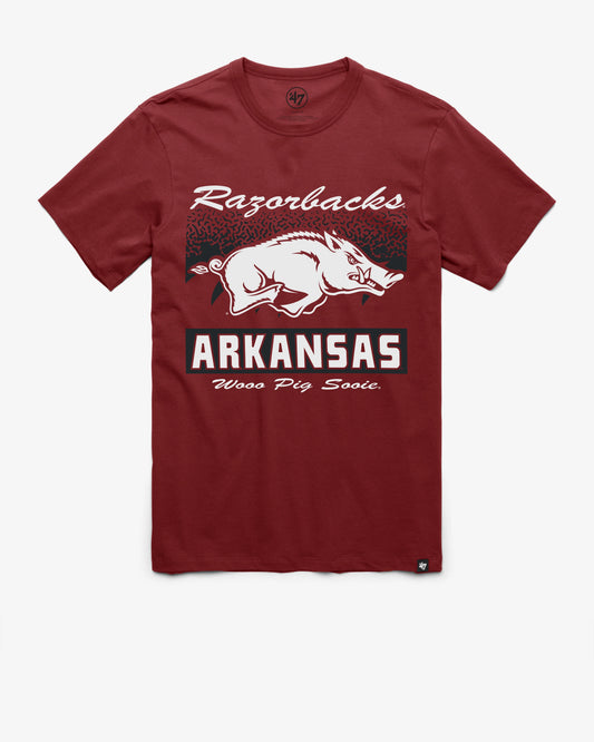 ARKANSAS RAZORBACKS WAVER '47 FRANKLIN TEE