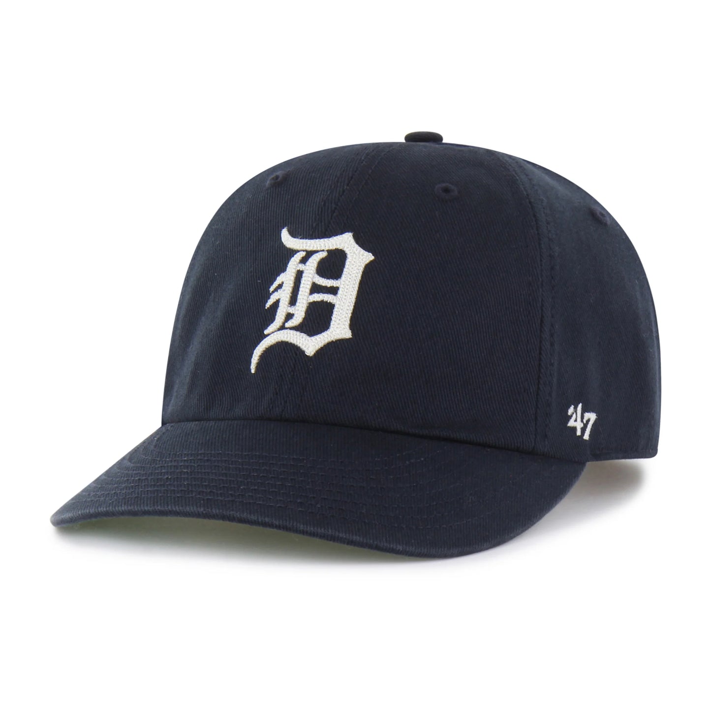 DETROIT TIGERS CHAIN SIDE STITCH '47 CLEAN UP ROUND VISOR