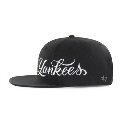 NEW YORK YANKEES MISTER CARTOON WRAP SCRIPT '47 CAPTAIN
