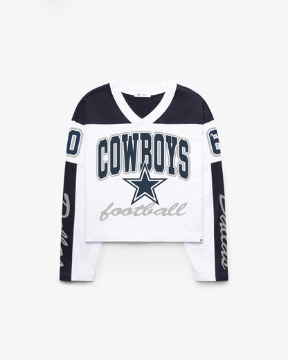 DALLAS COWBOYS EXCLAMATION '47 WOMEN'S METRO JERSEY TEE