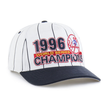 New York Yankees Cooperstown World Series Encased Pinstripe '47 Hitch