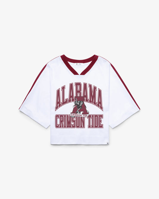 ALABAMA CRIMSON TIDE VINTAGE BIG OVERARCH '47 WOMEN'S DROP NEEDLE RAGLAN JERSEY