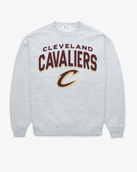 CLEVELAND CAVALIERS CAMPUS ARCH CLOUD '47 OVERSIZED CREW WOMENS