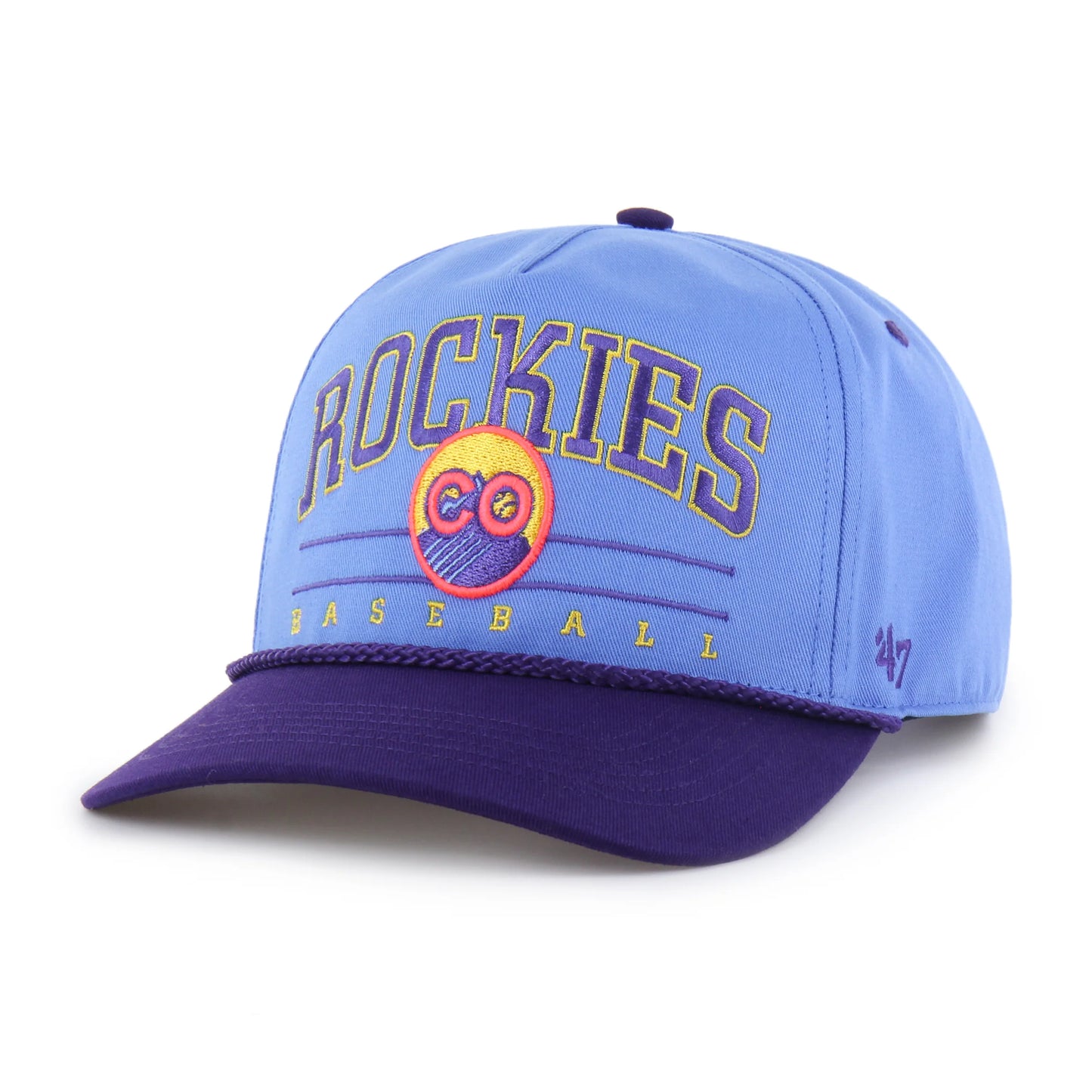 COLORADO ROCKIES CITY CONNECT ROSCOE ROPE TWO TONE '47 HITCH
