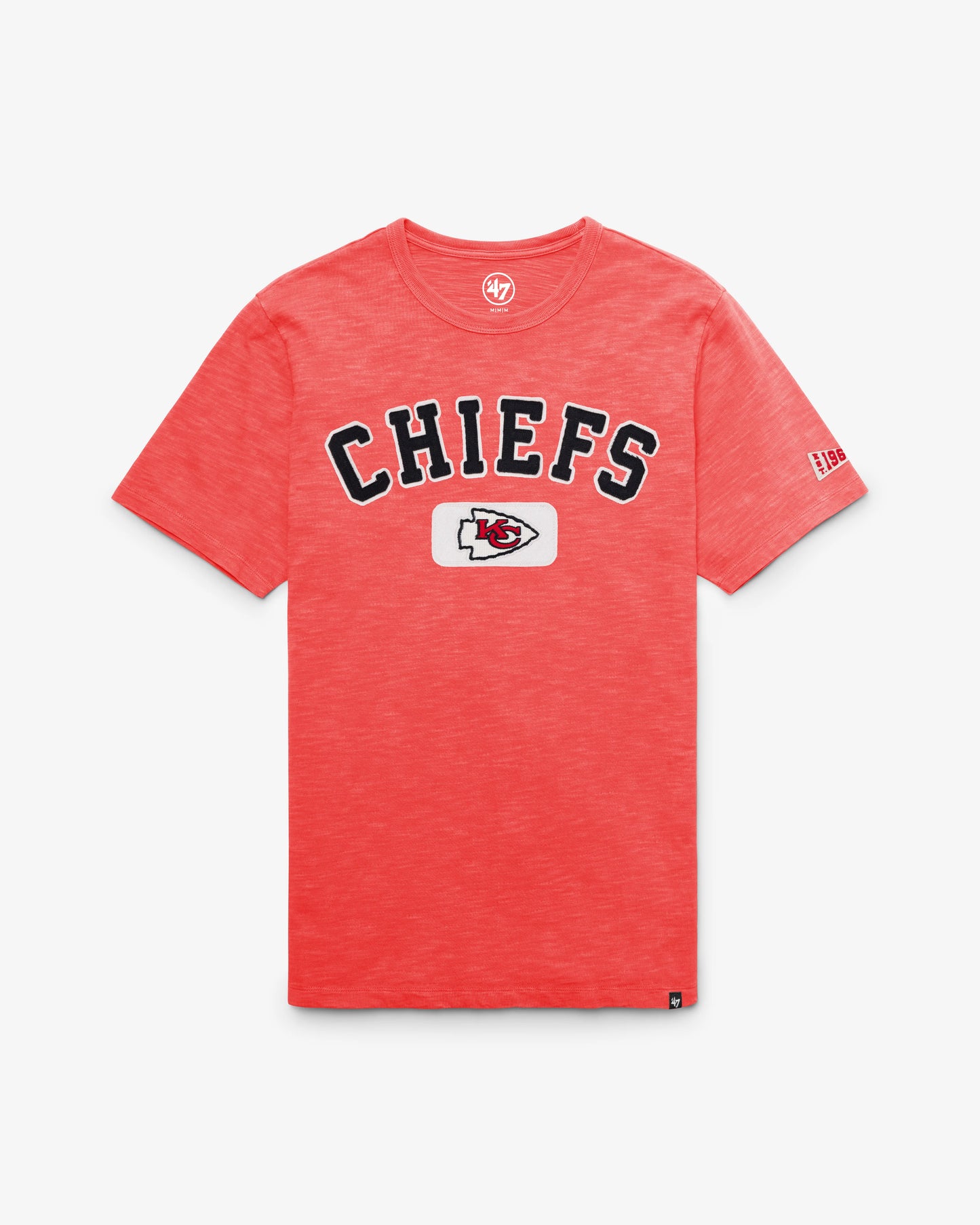 KANSAS CITY CHIEFS SEYMOORE WELL WORN '47 HEAVY SLUB TEE