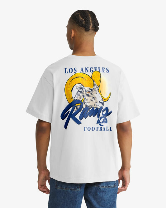 LOS ANGELES RAMS BACKER SCRIPT ILLUSTRATED '47 FOUNDATION TEE