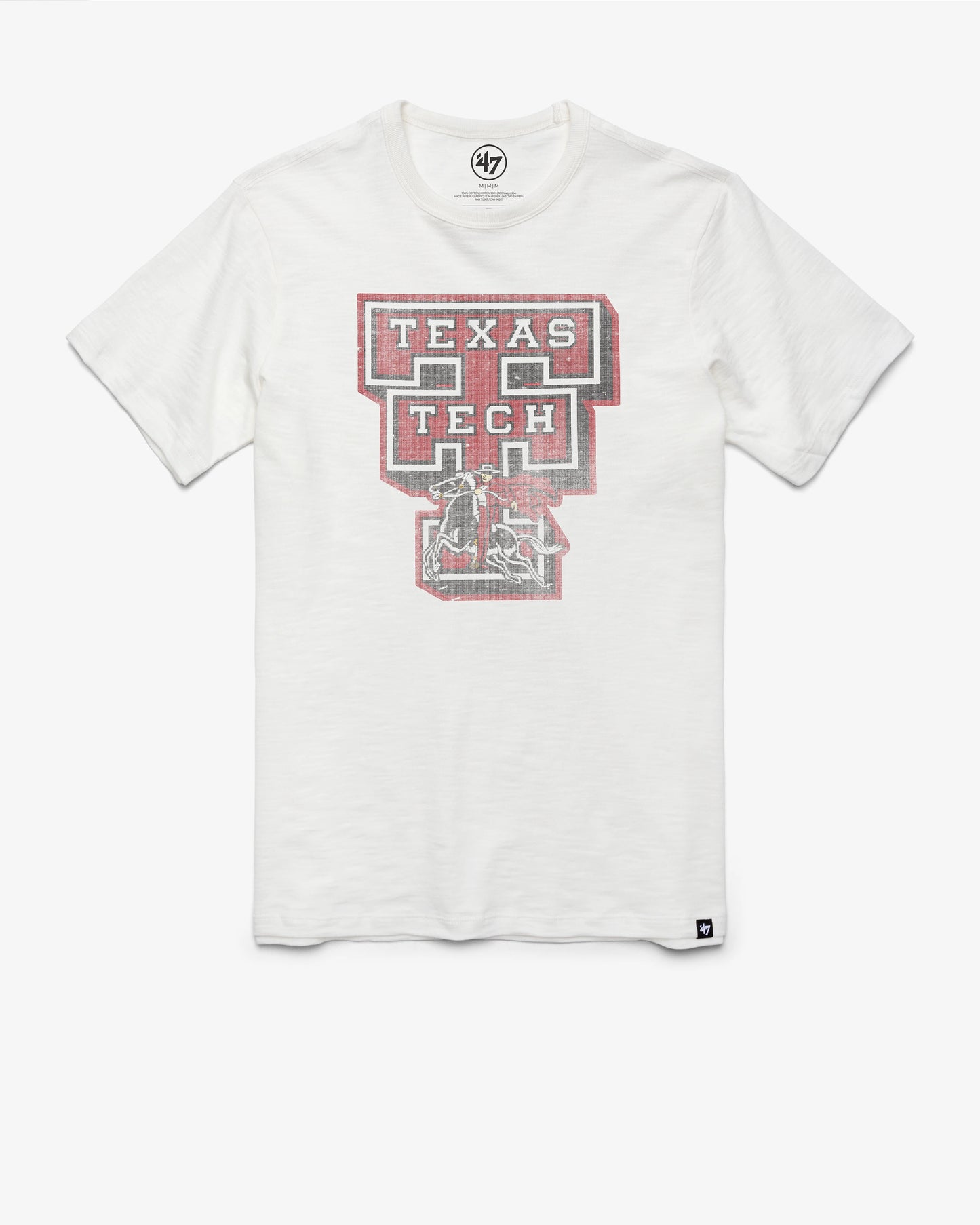 TEXAS TECH RED RAIDERS VINTAGE GRIT '47 SCRUM TEE