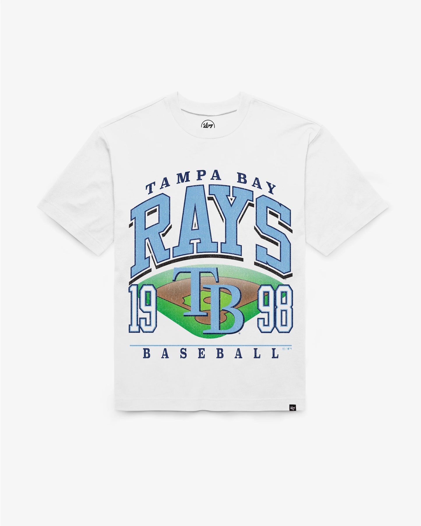 TAMPA BAY RAYS FIELD GENERAL '47 FOUNDATION TEE