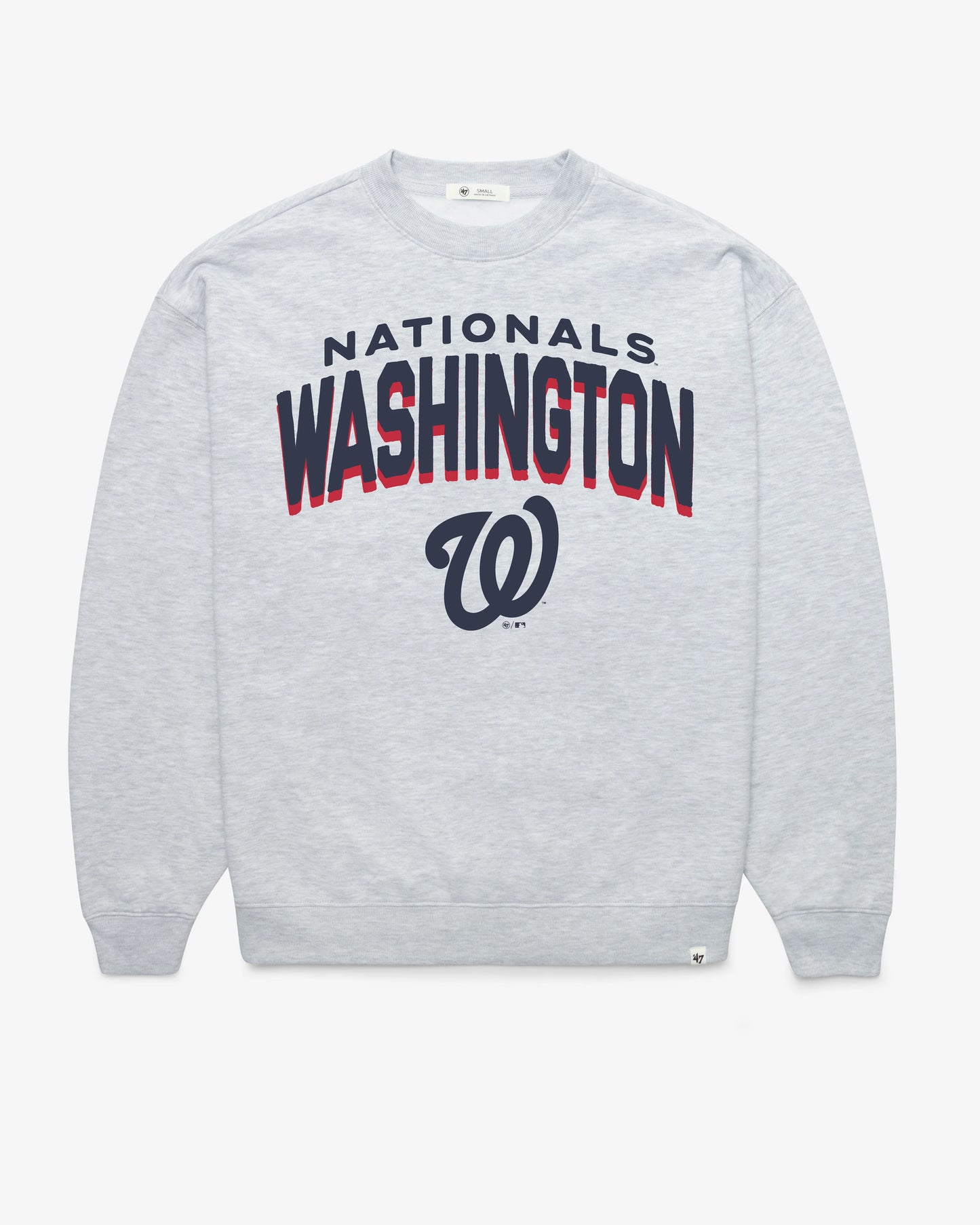 WASHINGTON NATIONALS CAMPUS ARCH CLOUD '47 OVERSIZED CREW WOMENS