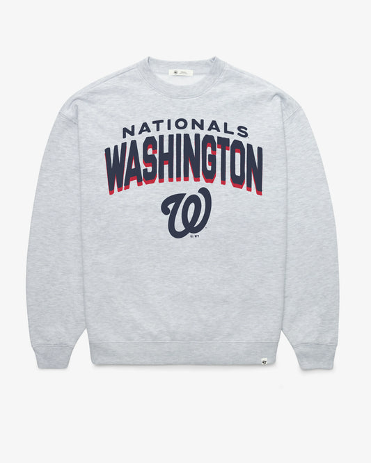 WASHINGTON NATIONALS CAMPUS ARCH CLOUD '47 OVERSIZED CREW WOMENS