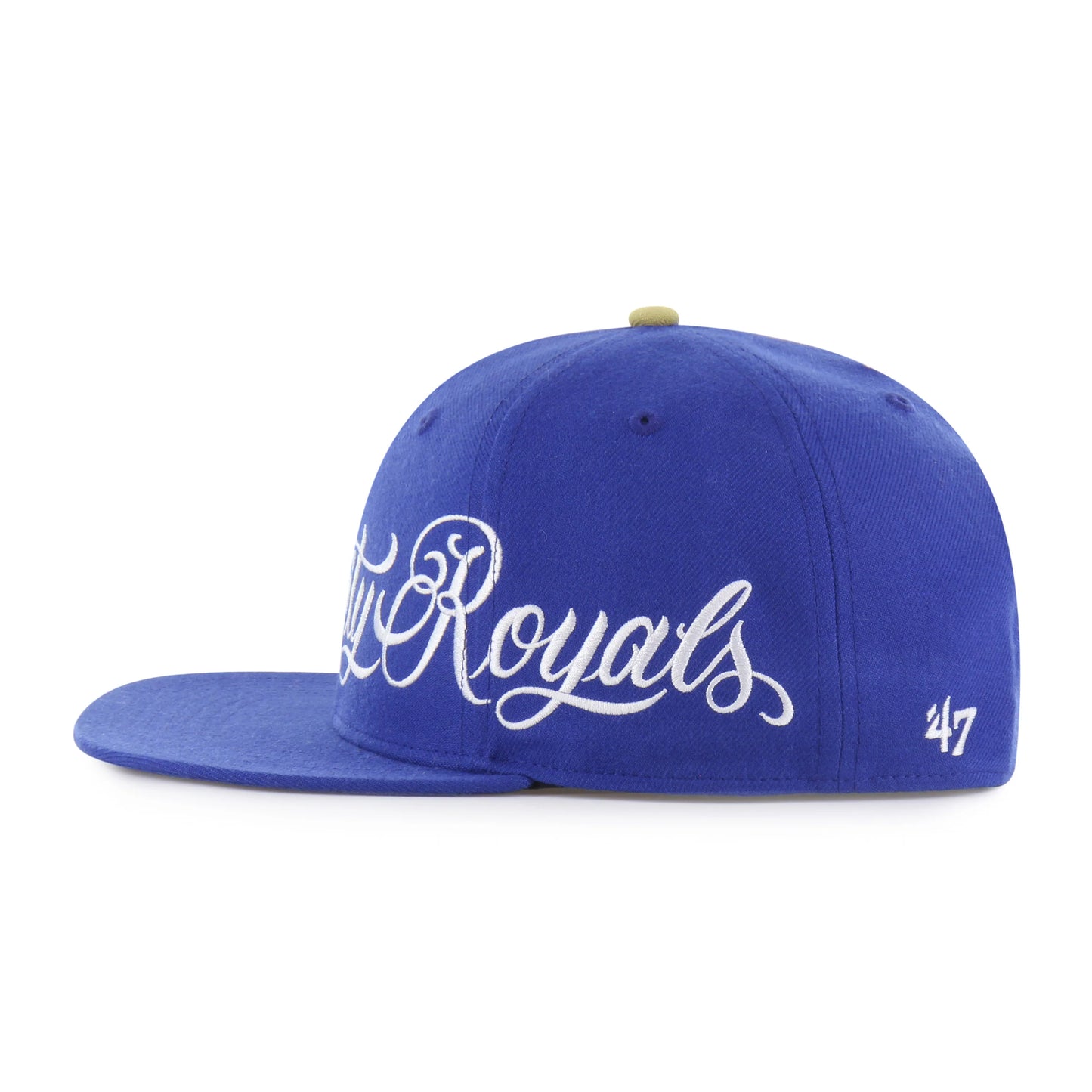 KANSAS CITY ROYALS MISTER CARTOON WRAP SCRIPT '47 CAPTAIN