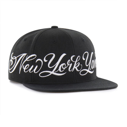 NEW YORK YANKEES MISTER CARTOON WRAP SCRIPT '47 CAPTAIN