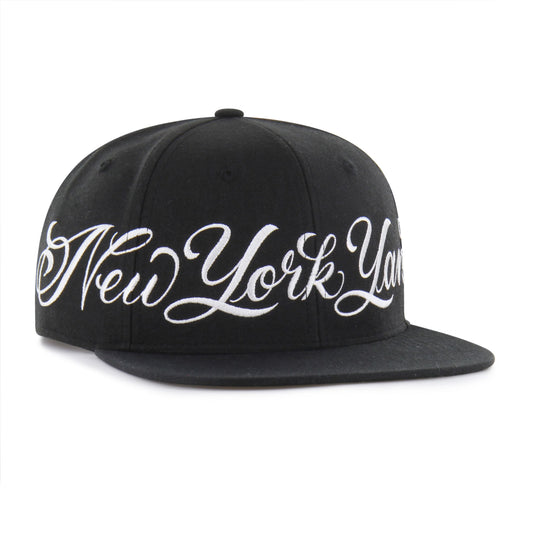 NEW YORK YANKEES MISTER CARTOON WRAP SCRIPT '47 CAPTAIN