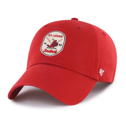 ST. LOUIS CARDINALS COOPERSTOWN CROSSPATCH '47 CLEAN UP