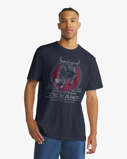 HOUSTON TEXANS EMBLEM MARK '47 SCRUM TEE