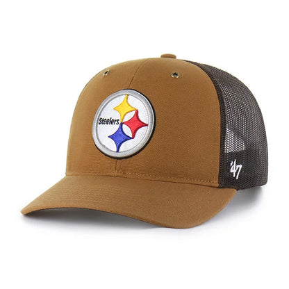 PITTSBURGH STEELERS CARHARTT '47 TRUCKER RF  RELAXED FIT