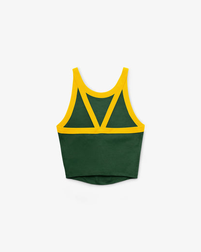 GREEN BAY PACKERS SHIMMER SHADOW '47 WOMEN'S SPORTY TANK