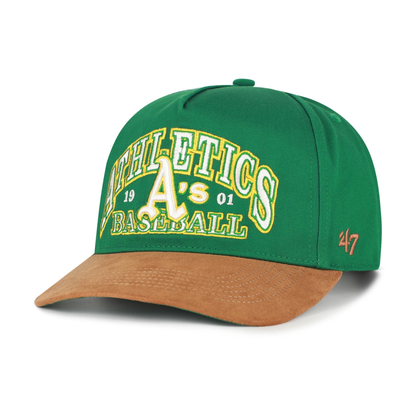 ATHLETICS BASEBALL COOPERSTOWN BREAK WOOD SUEDE '47 HITCH