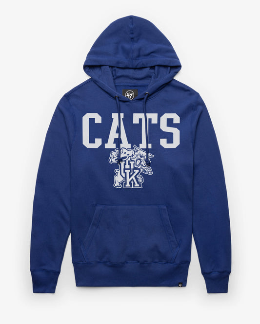 KENTUCKY WILDCATS STRAIGHT BLOCK '47 HEADLINE HOOD