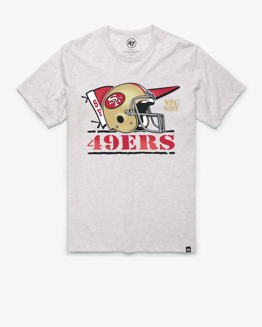 SAN FRANCISCO 49ERS HISTORIC MOTION FIELD '47 FRANKLIN TEE
