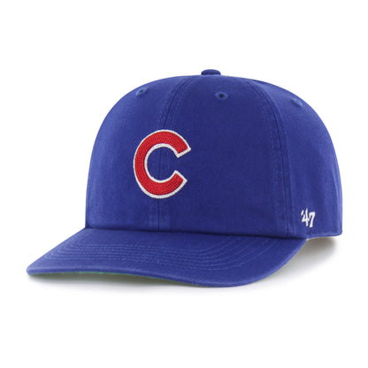 CHICAGO CUBS CHAIN SIDE STITCH '47 CLEAN UP FLAT BRIM