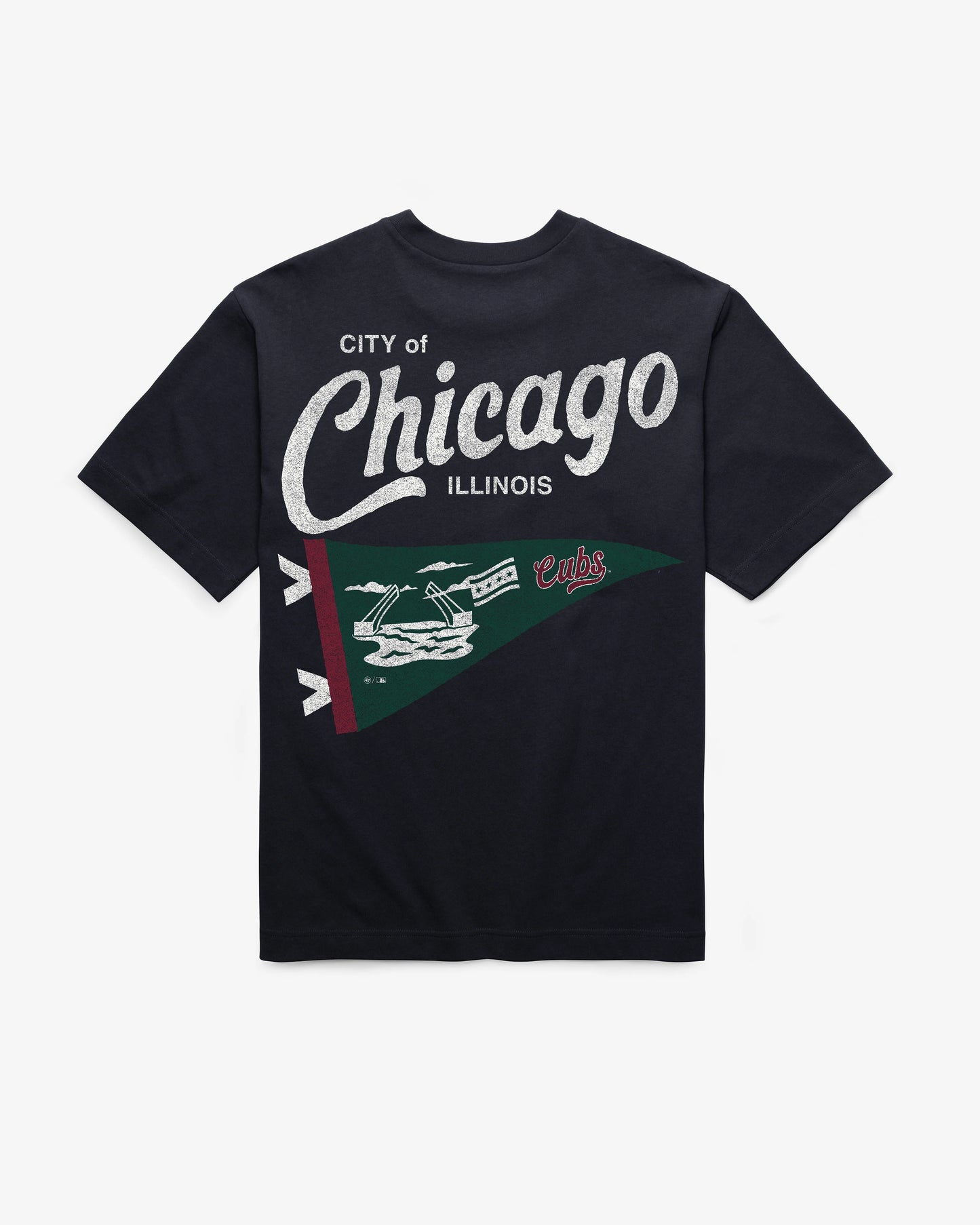 CHICAGO CUBS CIRCLE CITY BACKER '47 FOUNDATION TEE