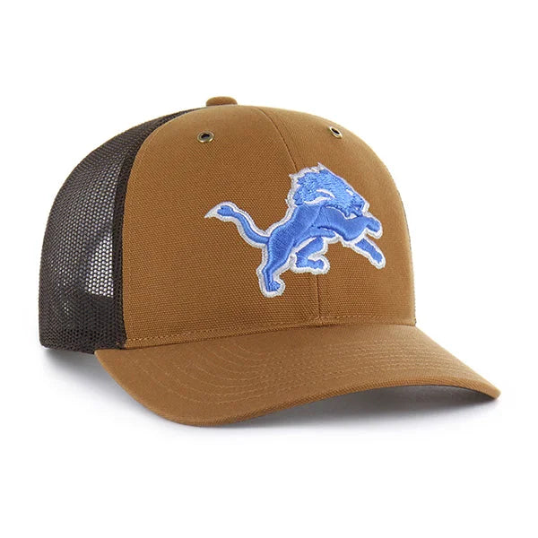 DETROIT LIONS CARHARTT '47 TRUCKER RF  RELAXED FIT