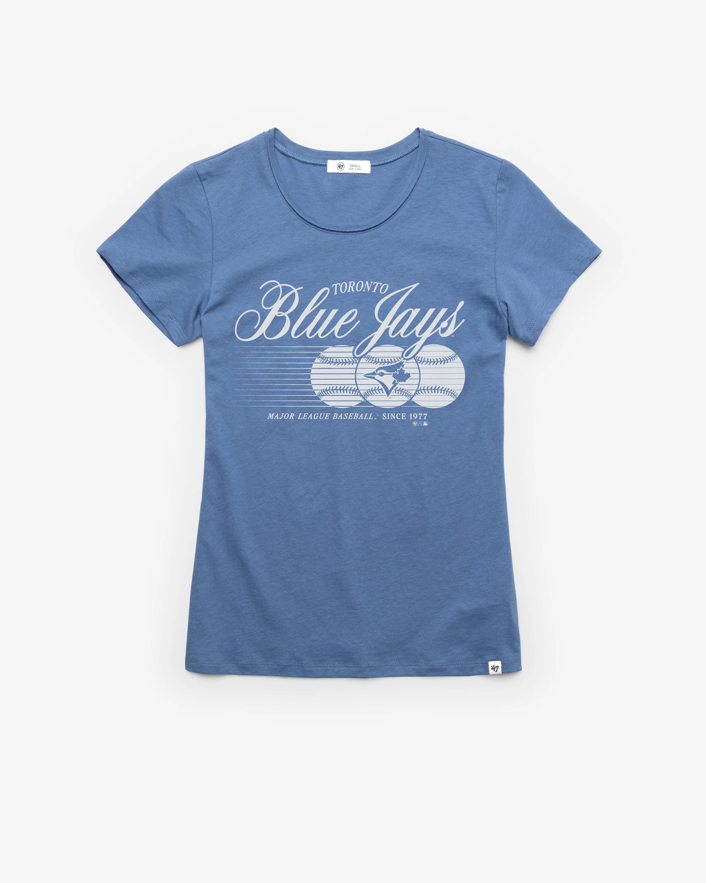 TORONTO BLUE JAYS SPEED THROW '47 WOMEN'S FRANKIE TEE