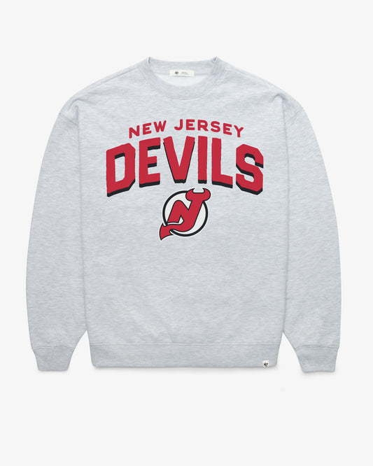 NEW JERSEY DEVILS CAMPUS ARCH CLOUD '47 OVERSIZED CREW WOMENS