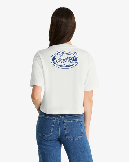 FLORIDA GATORS STRAIGHT THRU '47 REED CITY TEE WOMENS
