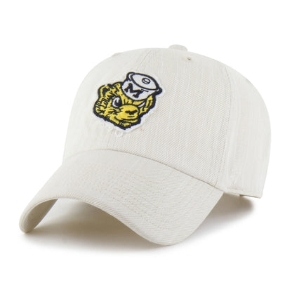 MICHIGAN WOLVERINES VINTAGE SLUB TWILL '47 CLEAN UP