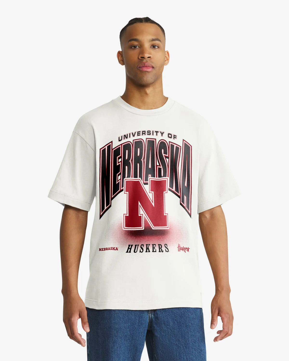 NEBRASKA CORNHUSKERS TEAM FLEX '47 FOUNDATION TEE
