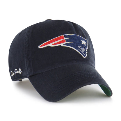 NEW ENGLAND PATRIOTS CHAIN SIDE STITCH '47 CLEAN UP PINCH FRONT