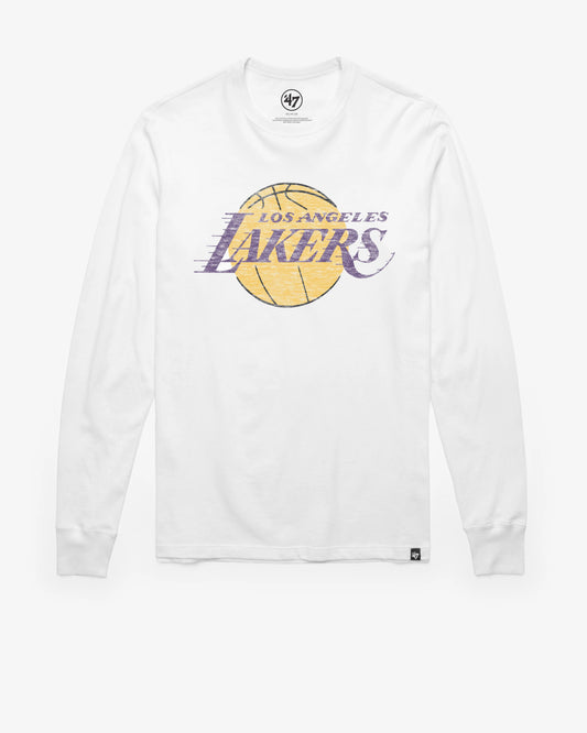 LOS ANGELES LAKERS PREMIER '47 FRANKLIN LONG SLEEVE TEE
