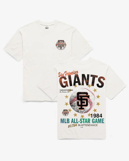 SAN FRANCISCO GIANTS COOPERSTOWN ALL STAR GAME '47 FOUNDATION TEE