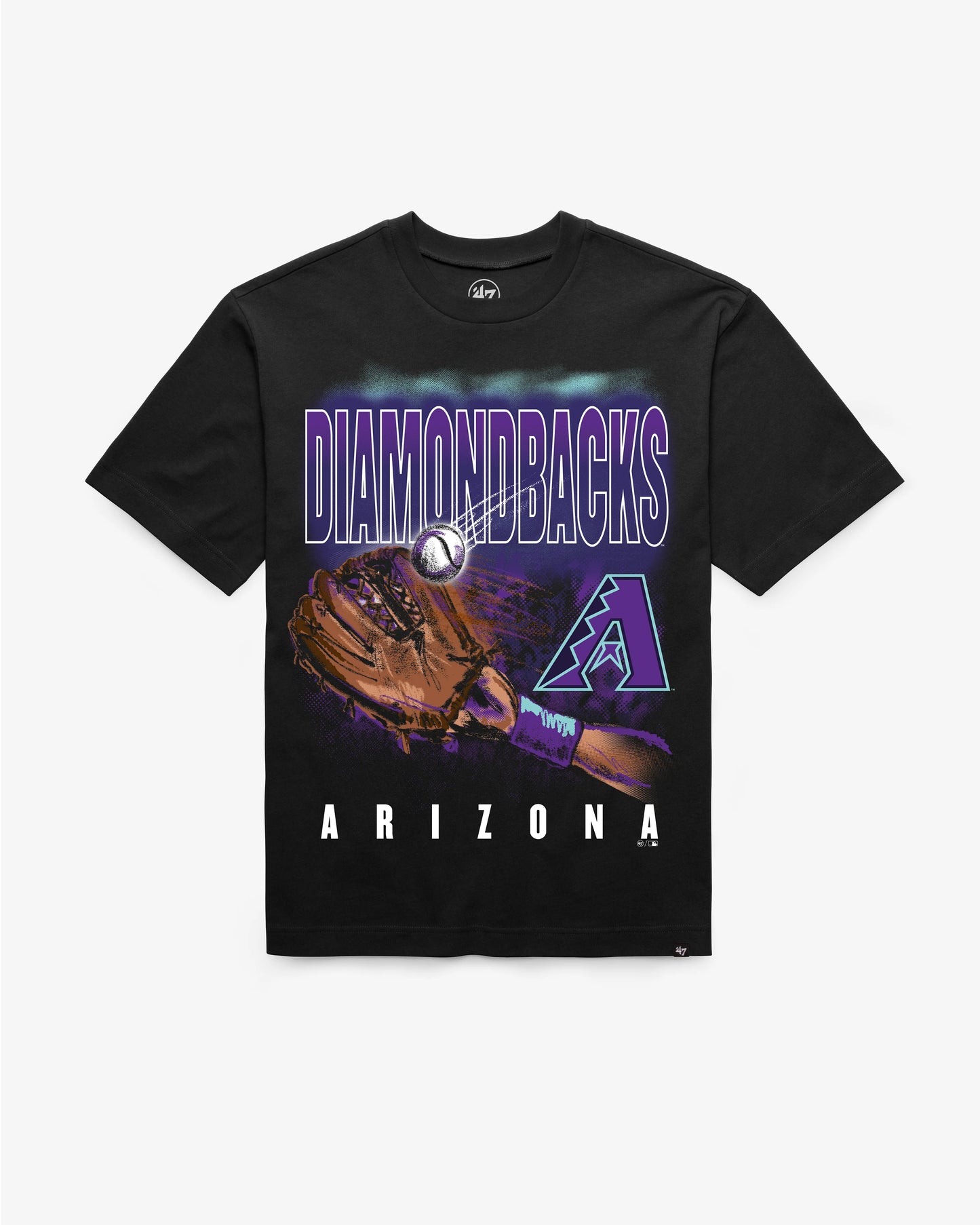 ARIZONA DIAMONDBACKS CITY CONNECT FINGERTIP CATCH '47 FOUNDATION TEE