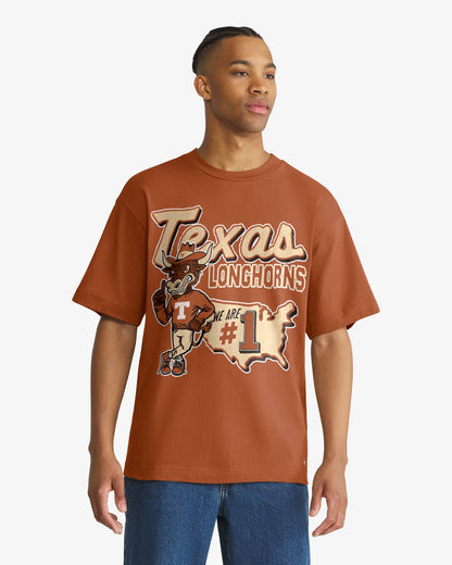 TEXAS LONGHORNS MASCOT MANIA '47 FOUNDATION TEE