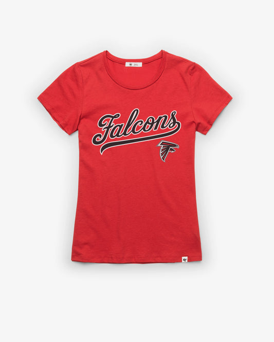 ATLANTA FALCONS TAIL SWEEP '47 FRANKIE TEE WOMENS