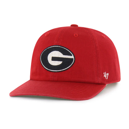 GEORGIA BULLDOGS CHAIN SIDE STITCH '47 CLEAN UP FLAT BRIM