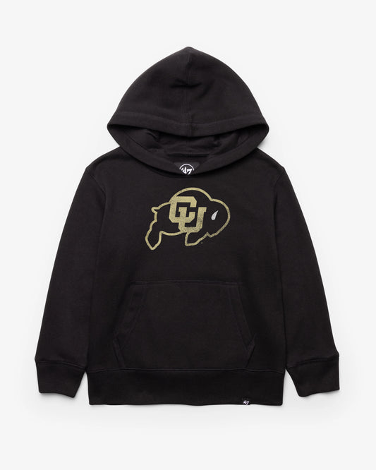 COLORADO BUFFALOES DISTRESSED IMPRINT '47 KID'S HEADLINE HOOD
