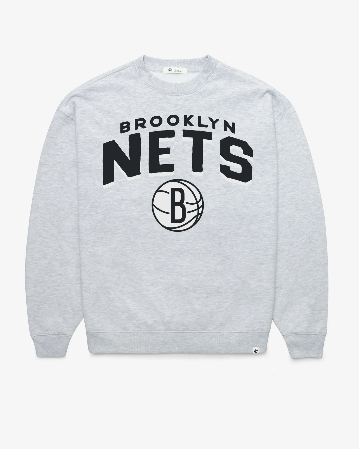 BROOKLYN NETS CAMPUS ARCH CLOUD '47 OVERSIZED CREW WOMENS