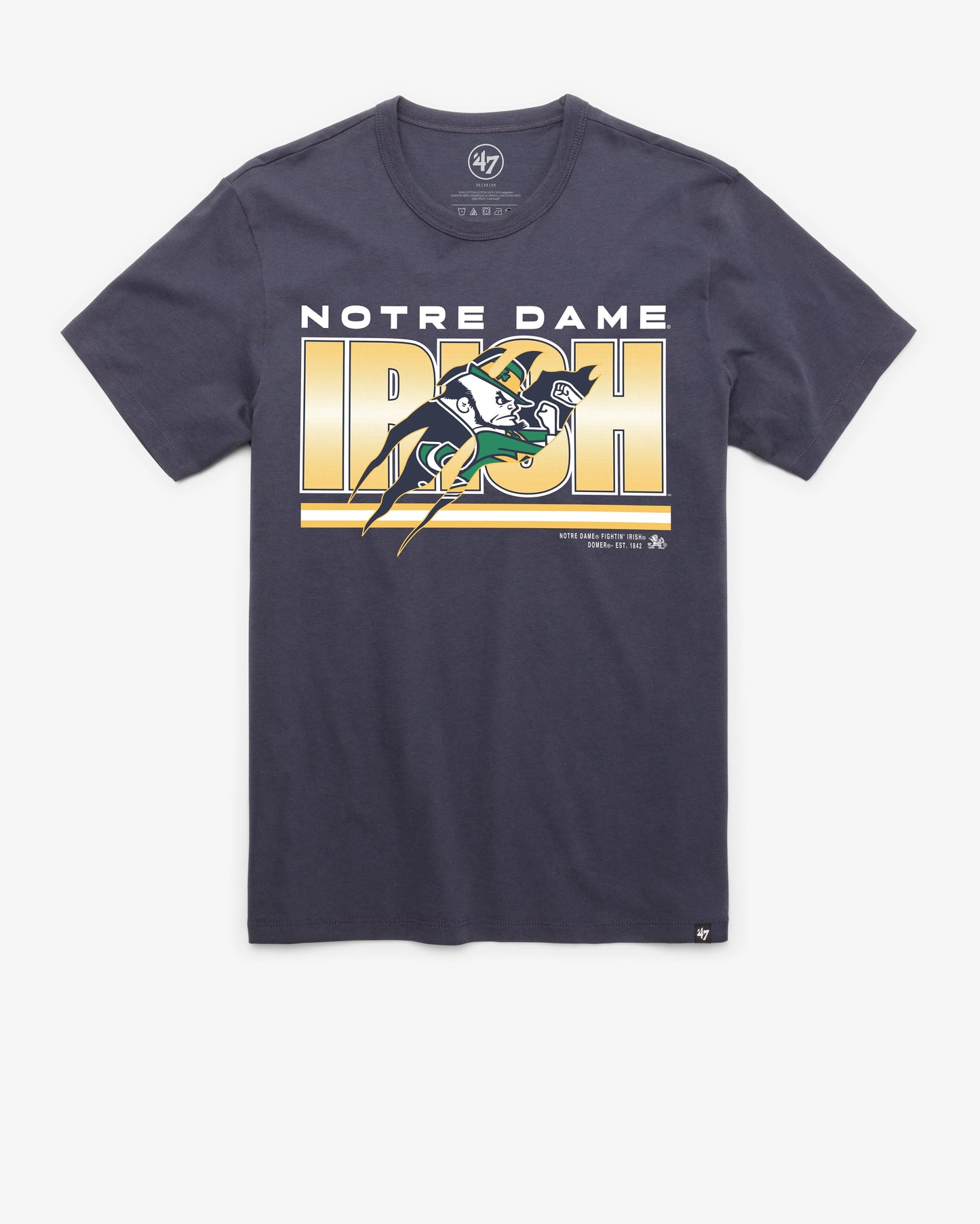 NOTRE DAME FIGHTING IRISH THUNDER RIP '47 FRANKLIN TEE
