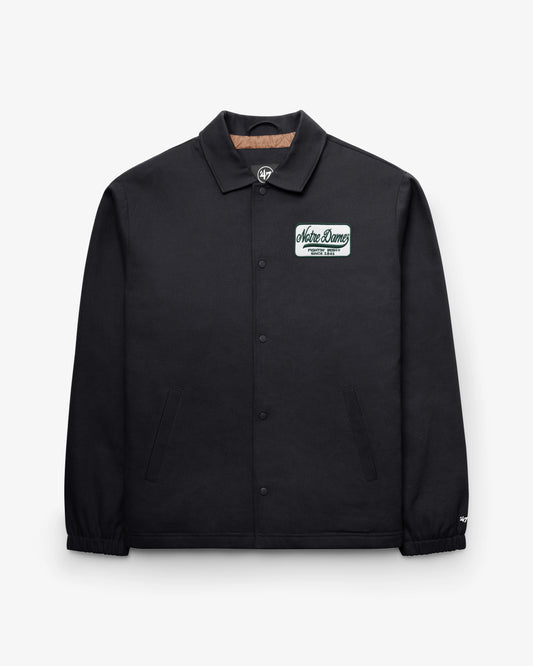 NOTRE DAME FIGHTIN IRISH VINTAGE RETREAD '47 COACHES JACKET